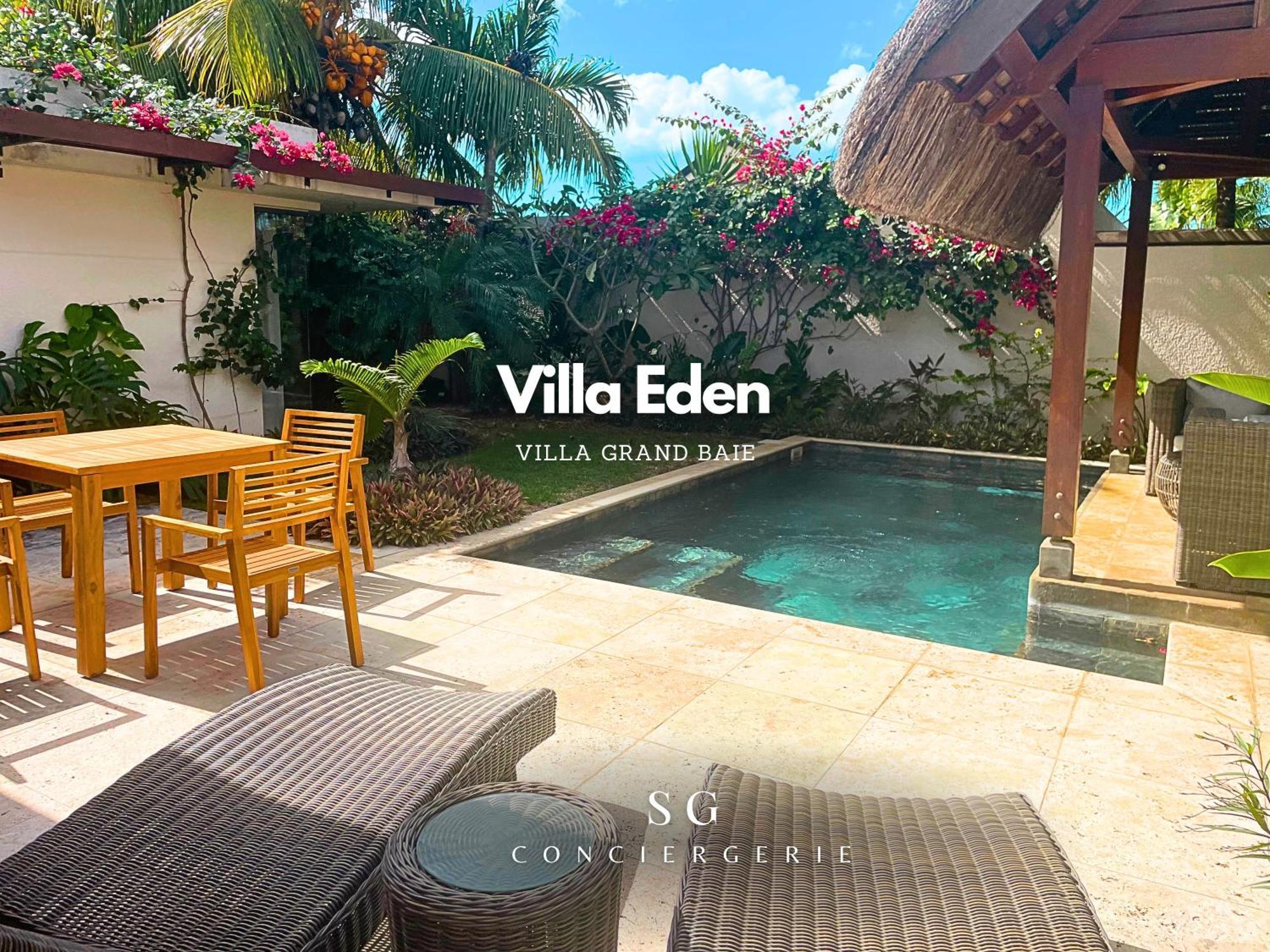 Sg1 L Eden Villa L Luxe 6 Pers L Piscine & Jardin Grand Baie Extérieur photo