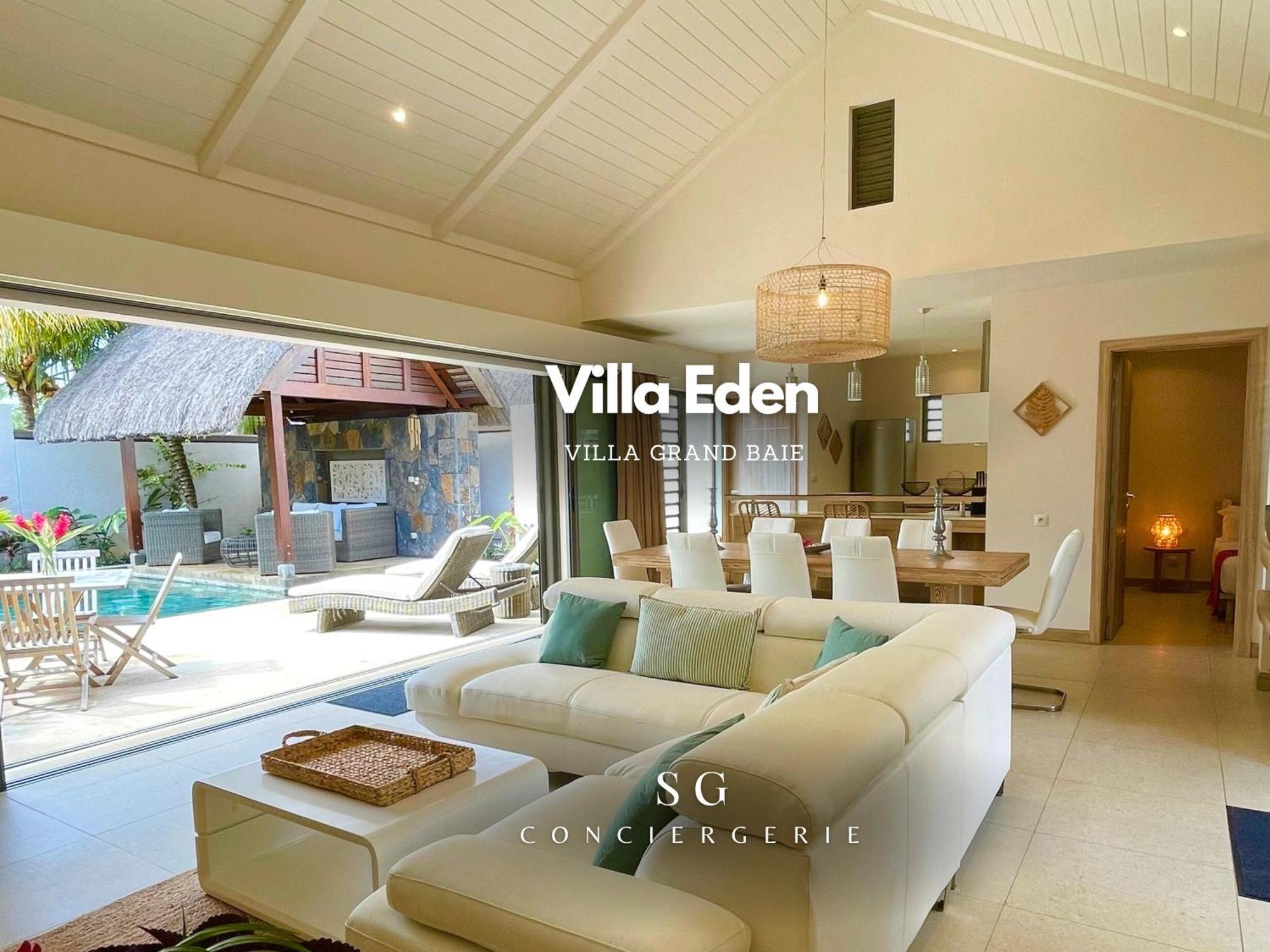 Sg1 L Eden Villa L Luxe 6 Pers L Piscine & Jardin Grand Baie Extérieur photo